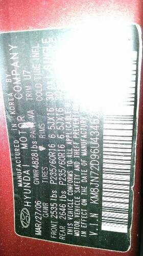 447-50854r Passenger Right Axle Shaft Front 2.7l Awd Fits 05-09 Tucson 375924