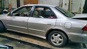 447-60241l Driver Axle Shaft Front Outer Assembly 2.3l With Abs Fits 98 Accord 385522