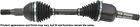 60-1559 Cardone Industries Cv Axle Drive Front Left Reman 884548124509