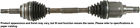 60-5245 Cardone Industries Cv Axle Drive Front Left Reman 082617699761