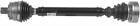 60-7242 Cardone Industries Axle Shaft Replacement Quattro