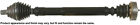 60-7347 Cardone Industries Cv Axle Drive Front Right Reman 082617936491