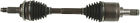 60-8190 Cardone Industries Cv Axle Drive Front Left Reman 082617949019