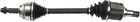 66-5245hd Cardone Industries Front Left Cv Axle Shaft