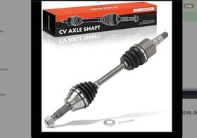 Apcva3725 A-premium Cv Axle Shaft Assembly Compatible With Infiniti Q50 2016-2019