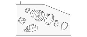 42017-ty3-a01 Acura Genuine Inner Boot