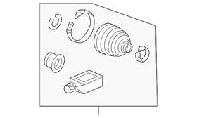 42018-ty3-a01 Acura Genuine Outer Boot