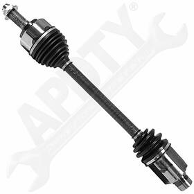 Apdty 143613 Cv Axle Shaft With Inner And Outer Boots Joints Fits Front Right