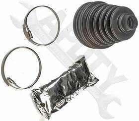 Apdty 725112 Uni-fit C.v. Joint Boot Kit Outer Up To 3.58 Inch Diameter