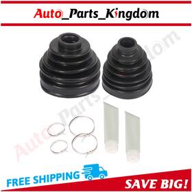13382314 Apk Pair Cv Axle Outer And Inner Boot Kits Front Fits Toyota Tacoma 2.7l 1996 -03 2004