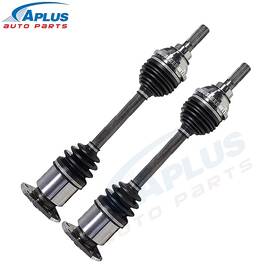 Aplusparts2016 883331829997 Cv Axle Assembly Rear Pair For 1992-2001 Am General Hummer 5.7l 6.2l 6.5l 4wd