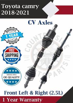 To8451 Apwi New Oe Front Cv Axles For 2018-2021 Toyota Camry 2.5l 1 Out Of Stock