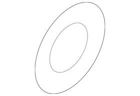 09l-409-297 Audi Genuine Stub Shaft Lock Ring