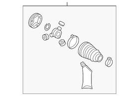 5q0-498-201-e Audi Genuine Inner Boot