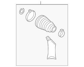 5q0-498-201-f Audi Genuine Inner Boot
