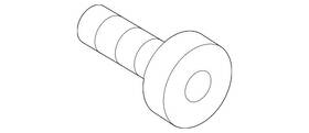 N-911-756-01 Audi Genuine Axle Bolt Mount