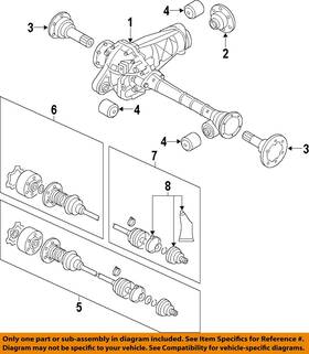 7l0498201a Audi Oem 07-15 Q7 Carrier Front Axles-inner Boot Left