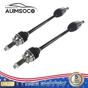 Auimsoco 1022 Axx2 Pair Front Cv Axle Shaft Set For 2008-2016 Subaru Impreza Awd