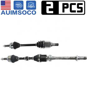 Auimsoco 628551487684 Front Pair Cv Axle Shaft Assembly For 2002-2009 Toyota Solara Camry 2.4l L4 Fwd