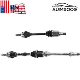 Auimsoco 684466727208 For 2002-2005 2006 2007-2009 Toyota Camry Gas 2.4l Pair Front Cv Axle Shaft