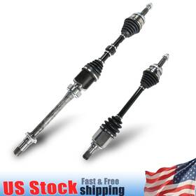 Auimsoco 684872523784 2.4l Pair Front Cv Axle Shaft Left And Right For 2007 2008 2009 Toyota Camry Gas