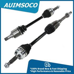 Auimsoco Csa55404 New Front Left And Right Side Pair Cv Axle Shaft Fits 2012-2017 Toyota Camry Xle