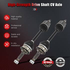 Autodayplus Adp840654zhao30 4wd Pair Front Cv Axle For Toyota Tundra 2000-2006 Sequoia 2001-2007 V8 4.7l