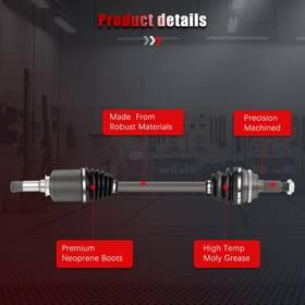 Aop838373us011231231 Autodayplus 2x Front Left Right Cv Axle For 2007 08-2013 Ford Edge