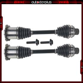 Asgs845132j22 Autodayplus 2pcs Front Cv Axle Shaft Left And Right For Audi A4 A5 Quattro Allroad 2013-2017