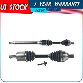 Imads84512823jh Autodayplus Pair Front Cv Axle Shafts Left And Right For Volvo C30 C70 S40 V50 2.4l 2.5l 08-13