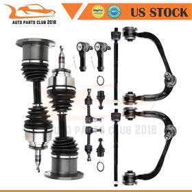 Autopartsclub2018 Ap837258a1c18 Fit For 2004-05 Ford F-150 12x Front Upper Control Arm Tie Rod End Cv Axle Shaft