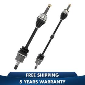 Autopartsunion Ads840655j10 Automatic Pair Front Cv Axle Fit For Hyundai Elantra Tiburon Kia Spectra L4 2.0l