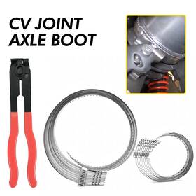 W35699 Auxito For Chevy Gmc Axle Buick Joint Cv Crimp Boot Clamps With Clamp Pliers Tool 20x