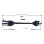 B10688n Autozone Cv Axle Front Left Fits Audi Quattro