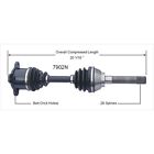 B7902n Autozone Cv Axle Front Right Duralast Gold By