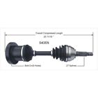 B9406n Autozone Cv Axle Front Right Duralast Gold By