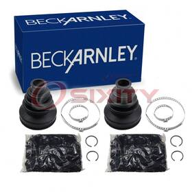 C812 Beck/arnley 33-60 2 Pc Front Inner Cv Joint Boot Kits For 2003-2012 Honda Accord Cd