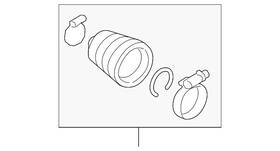 31-60-8-680-223 Bmw Genuine Inner Boot 31-60-8-680-223 Bmw Genuine Inner Boot