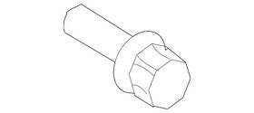 33-21-7-571-990 Bmw Genuine Axle Assembly Bolt