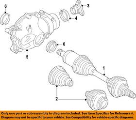 31608657288 Bmw Oem 16-24 330e Xdrive Carrier Front Axles-inner Boot