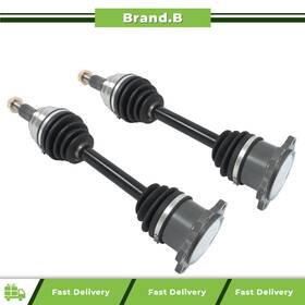2076980 Brandbager Front Left And Right Cv Axle Shaft For Chevy Silverado Gmc Sierra 1500 2007-2020