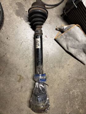 8d0407272ar Buyautoparts 90-02094n Oem Audi S4 2000 2001 2002 Front Right Passenger Cv Axle Shaft