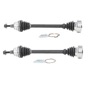 90-901822d Buyautoparts For Audi 90 Coupe Quattro Pair Front Cv Axle Shaft Dac