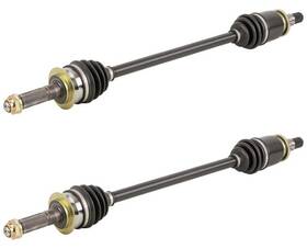 90-909382d Buyautoparts For Subaru Impreza Wrx Sti And Forester 2.5l Pair Rear Cv Axle Shafts