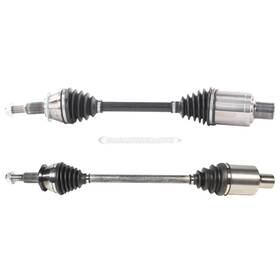 90-934382d Buyautoparts Pair Rear Cv Axle Shafts For Jeep Cherokee 2021 2022