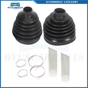 13354136 Byuscarparts Pair Cv Axle Outer And Inner Boot Kits Front Fits Ford F-150 2003 2004 - 2017 2018
