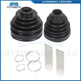 13354137 Byuscarparts Pair Cv Axle Outer And Inner Boot Kits Front Fits Toyota Tacoma 2.7l 1996 -03 2004