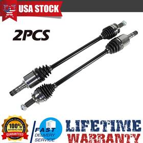 Carbole Am-2055440927 2x Front Cv Axle Shaft Set For 2014 Subaru Forester 2010-2014 Legacy Outback