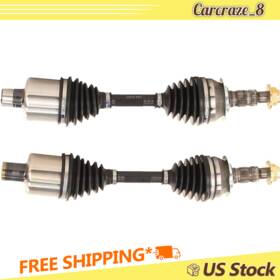 Carszfz20250625-1969 Carcraze 8 Cv Axle Shaft Front Pair Trakmotive 2x For 11-2015 Chevrolet Volt Uu27 Lx