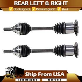 Carcraze 8 Carszfz20250812-806 Pair Rear Cv Axle Shaft For Hummer Am General H1 1992-2004 2006